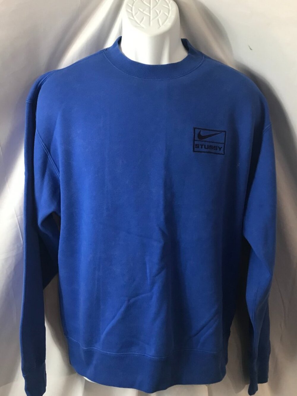 Nike Vintage STUSSY Unisex Activewear Athletic Sport Cut Sweatshirt